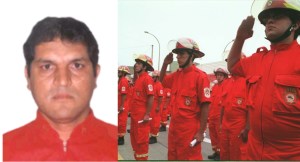 Bombero Juan Carlos Gutiérrez Segura