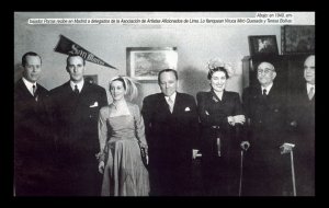aaa-Embajador Porras  Madrid delegación AAA 1949