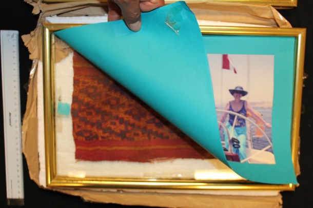 textiles prehispánicos incautados en Perú 1