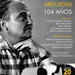 Homenaje a José María Arguedas por sus 104&nbsp;años