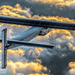 El avión solar que vólo por primera&nbsp;vez