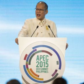 President Aquino in the framework of the APEC 2015&nbsp;meeting