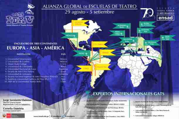 Festival Internacional de Escuelas de Teatro y Expertos GATS 2016