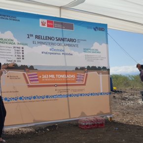 Ministra del Ambiente visitó obras del primer relleno sanitario en Bagua gestionado por el MINAM de&nbsp;Perú