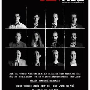 Afamada película “12 hombres en pugna” es adaptada e interpretada por destacado elenco&nbsp;peruano