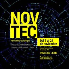 NOV TEC (noviembre tecnológico) AF: arte, juego, música, tecnología y&nbsp;workshop