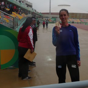 Uruguaya María Pía Fernández obtuvo medalla de oro en Campeonato Sudamericano de Atletismo de Mayores rumbo a los Panamericanos Lima&nbsp;2019