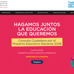 Encuesta a ciudadanos peruanos sobre la Educación Nacional&nbsp;2036
