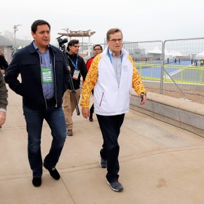 Carlos Neuhaus: »Los escenarios de Lima 2019» ya están al cien por&nbsp;ciento»