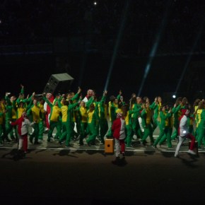 Delegaciones de atletas desfilaron al ritmo de temas íconos pop peruanos de diversos géneros en los Juegos Panamericanos Lima&nbsp;2019