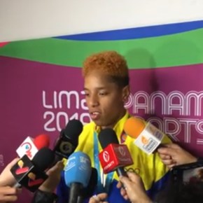 Atleta venezolana Yulimar Rojas gana oro por salto triple en Panamericanos Lima&nbsp;2019