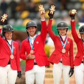 Equipo de salto ecuestre de EE.UU. obtuvo medalla de bronce en Panamericanos Lima&nbsp;2019