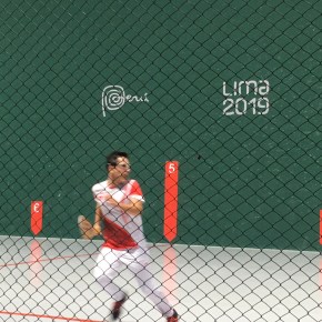 Frontón 30 m.masculino Lima 2019: El peruano Rodrigo Carrasco dejó todo en la&nbsp;cancha