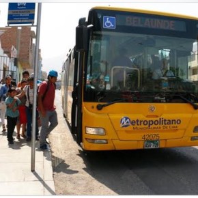 Sube tarifa de rutas alimentadoras del Metropolitano de&nbsp;Lima