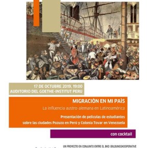 La migración germano – austriaca en Perú y Venezuela: noches de cine en el Goethe-Institut&nbsp;Perú