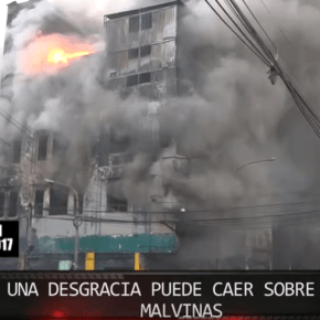 Edificio Nicolini-Malvinas en escombros por incendio el 2017 es un peligro latente en&nbsp;Lima