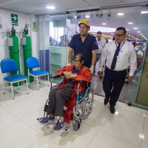 Sisol Salud del Municipio de Lima brinda asistencia médica a Superman&nbsp;peruano