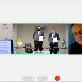 CAF y universidades católicas de Bolivia, Chile y Perú trabajarán en proyectos para fortalecer sus zonas&nbsp;fronterizas