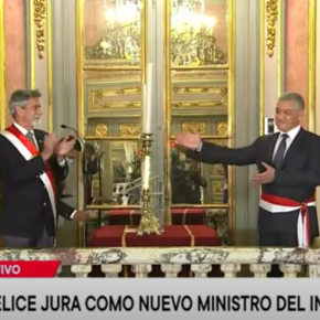 Segundo ministro del interior de Perú en dos semanas dentro del gobierno de Sagasti y funcionarios ejecutivos también militantes del partido Morado generan suspicacias para elecciones transparentes&nbsp;2021