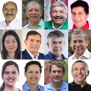 Elección presidencial de Perú 2021: Presentaciones oficiales y mediáticas de candidatos