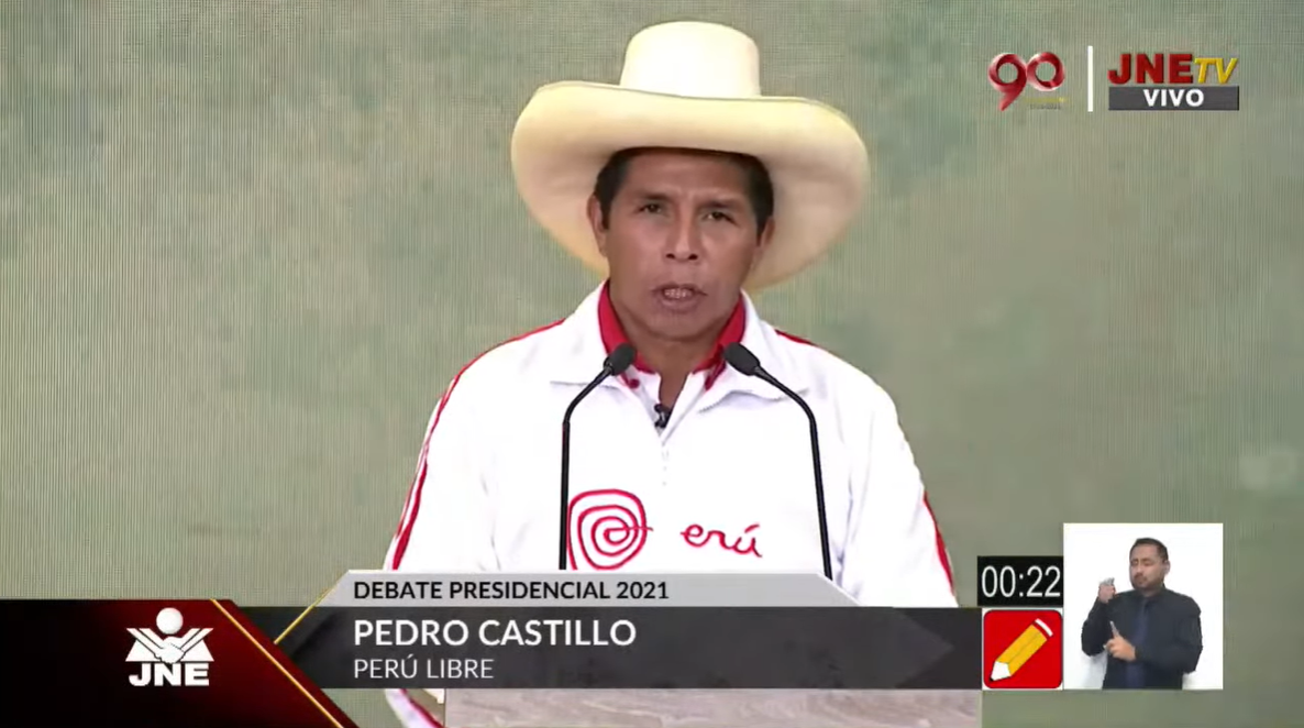 Candidato a la presidencia de Perú, Pedro Castillo confirmó su plan al ...