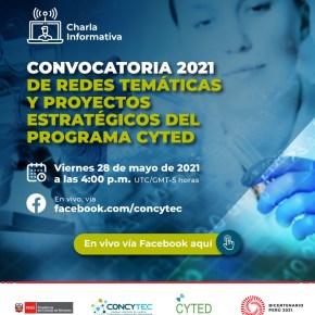 Programa Iberoamericano de Ciencia y Tecnología para el Desarrollo: Convocatoria 2021 de redes temáticas y proyectos&nbsp;estratégicos