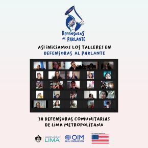 Para prevenir la violencia contra la mujer Defensoras al parlante: Mujeres de Lima Metropolitana lanzan Programa&nbsp;radial