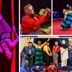 La Tropa del Eclipse retorna con Lúdicus, con la escuela de payasos clásicos, en el escenario limeño de la Cúpula de las&nbsp;Artes