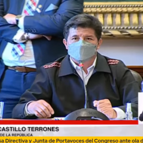 En Perú ante inamovilidad declarada por Castillo: Ciudadanos que protestan pacíficamente en las calles tienen claro que vulnerar libertades sin sustento real es delito y sumado a desgobierno no hace viable un país ¿El Ejecutivo y parte del Congreso lo tienen&nbsp;claro?