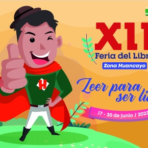 Feria del Libro Zona Huancayo, FELIZH, Edición XII, en la Plaza Huamanmarca hasta el 30 de junio 2022