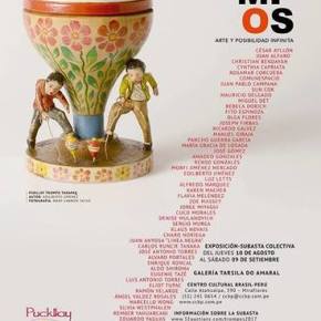 Artistas solidarios presentan su arte a través de los trompos: “Trompos Arte y posibilidad&nbsp;infinita”