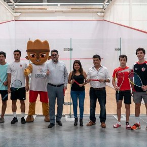 El Legado de los Juegos Panamericanos Lima 2019 inauguró 3 canchas de squash modalidad dobles en el Polideportivo Villa El&nbsp;Salvador