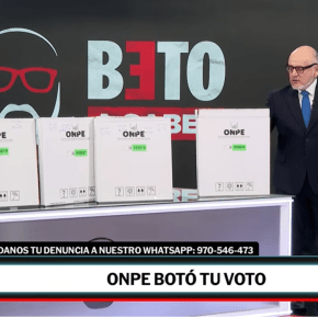 Elecciones Perú 2026 Son 1200 votos de cuatro mesas de sufragio del distrito de Surco encontradas al lado de un basurero en la calle que debieron conservarse por 90 días y la ONPE no ha publicado esos resultados en la página web  mientras la jefa de esa jurisdicción de la ONPE dice que no fueron botadas sino olvidadas en un taxi que iba custodiado por un policía, un representante JNE y un coordinador técnico de mesa de la&nbsp;ONPE