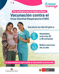 En Perú Vacuna contra el Virus Sincitial Respiratorio se incorpora en el Esquema Nacional de Vacunación Por ser causa de infecciones respiratorias graves en recién nacidos y lactantes: A través de Resolución Ministerial del&nbsp;Minsa