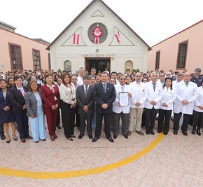 Ministerio de Salud entregó constancia de asignación de terreno al Instituto Nacional de Ciencias Neurológicas donde se construirá el nuevo establecimiento en el distrito de&nbsp;Chorrillos