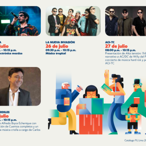 Noches de conciertos y espectáculos Estelares para todos los gustos: Música y Danza para vivir toda la FIL Lima 2026 al máximo por una sola&nbsp;entrada