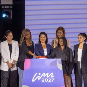 Lima 2027 Juegos Panamericanos y Parapanamericanos: Destacadas postales de la cuenta regresiva con la presencia de figuras del deporte mundial como la gimnasta Simone Biles como embajadora de Panam Sports y la paratleta Karen&nbsp;Palomeque