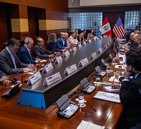 Congresista Garbarino, presidente del Comité de Seguridad Nacional y delegación bipartidista de EE. UU. se reunieron con el Gobierno de Perú para abordar cooperación en&nbsp;seguridad